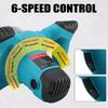 6 Speed Electric Mortar Cement Mixer Handheld Mixer with 60cm Pole for Stirring Mortar Paint Cement Grout 2100W