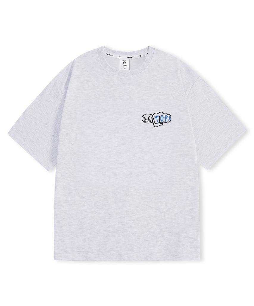 TOPBOY Blowfist Oversized Short Sleeve T-Shirt (Type B)