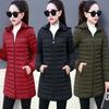 Hooded Coat Women Outerwear Female Parkas Long Jackets Warm Base Coats Winter Cotton Casual