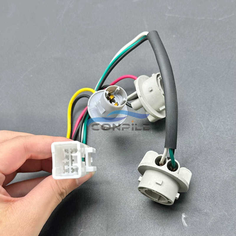 For Kia Rio Outer Taillight Brake Lamp Holder Taillight Wiring Harness
