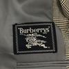 Burberrys Veste tailleur en laine à motif Prince de Galles années 90 Beige x noir Homme Vieux Occasion