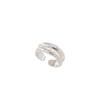 Elegant Minimalist Heart Shaped Ring For Women Stylish Adjustable Copper Jewelry