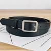 Simple Fashionable Womens Belt Metal Pin Buckle Outdoor Casual Waist Belt