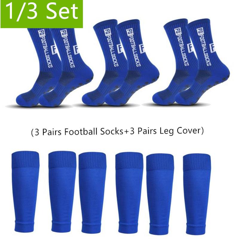 1/3 Set Hochwertige Klebe-Rutschsocken und Beinschutz Fixierte Socken Hochwertige Klebe-Rutschsocken und Beinschu