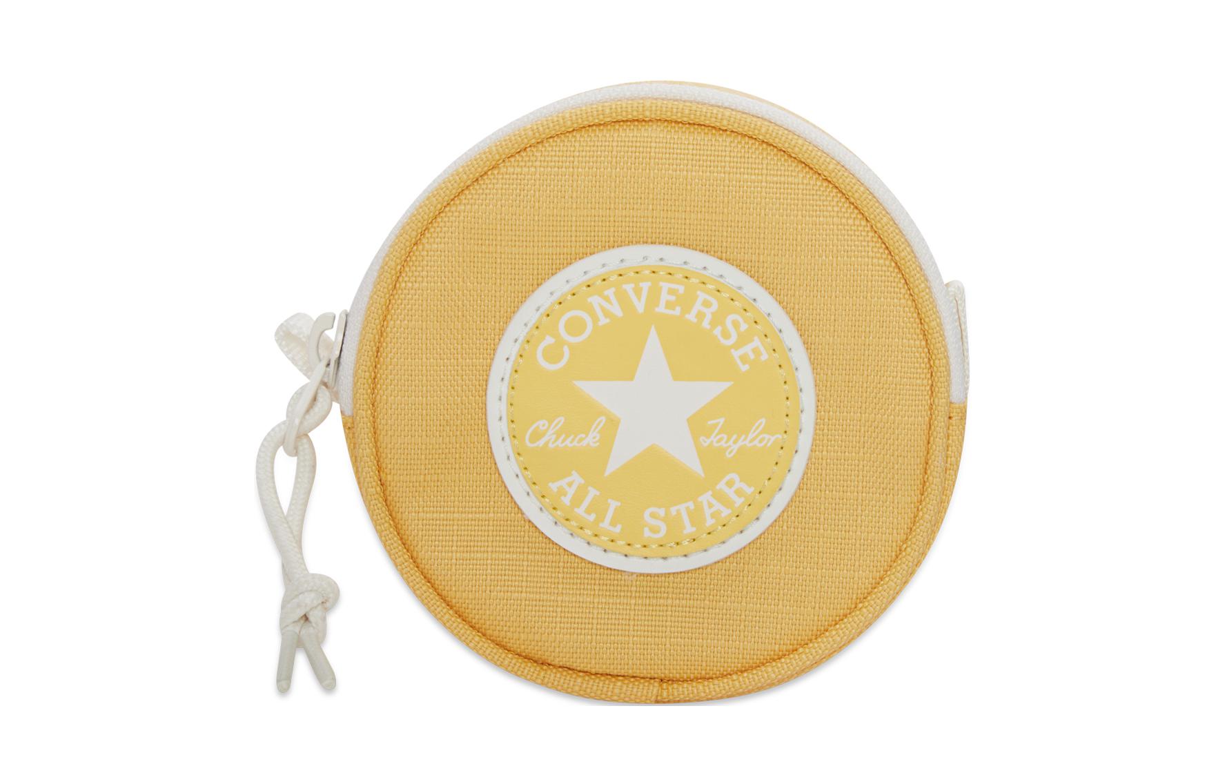 Converse Polyester Coin Purse Regular Women s Yellow 10022998-A03