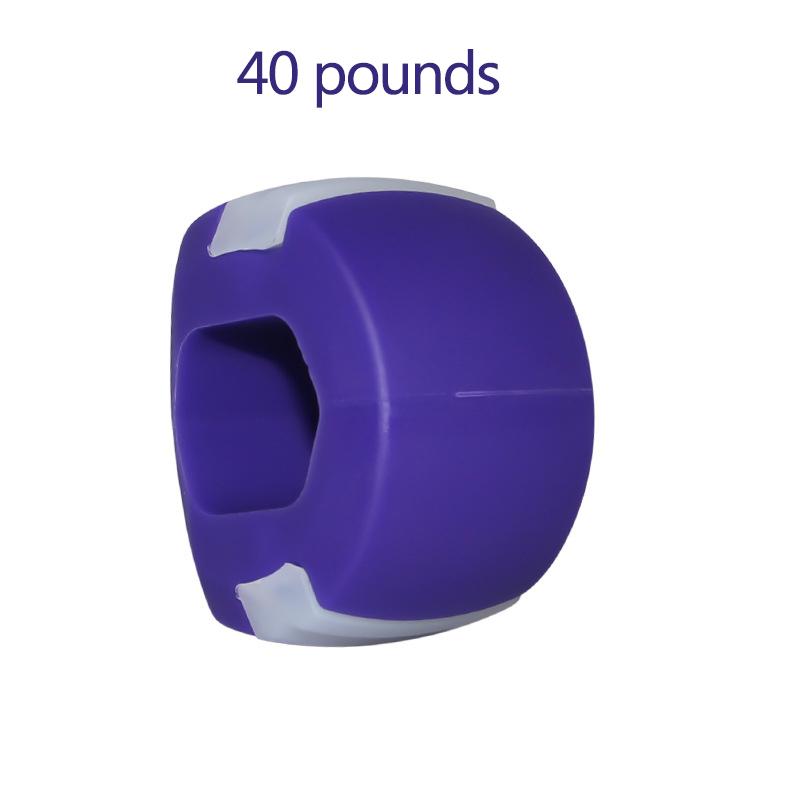 

Silica Gel Jaw Exercise Facial Muscle Trainer Reduce Double Chin Relax Ball Gym Fitness Training Jawline Simulator