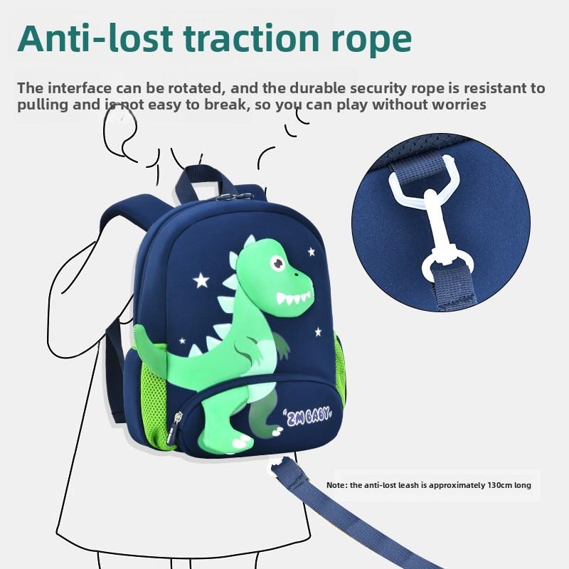 Sesame Baby Cartoon School Backpack With Breathable Material For Children