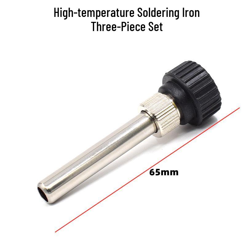936 Soldering Station Kit: Circuit Board, 907 Handle, Steel Pipe, Five-Core Socket, Knob, High-Temp Sleeve Head.