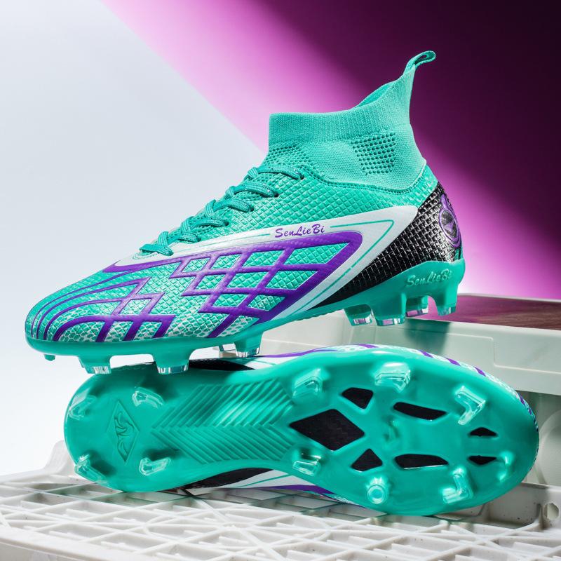 Foreign Trade 2025 New Football Shoes Men's and Women's Broken Nails Youth Student Training Shoes Artificial Turf Spikes