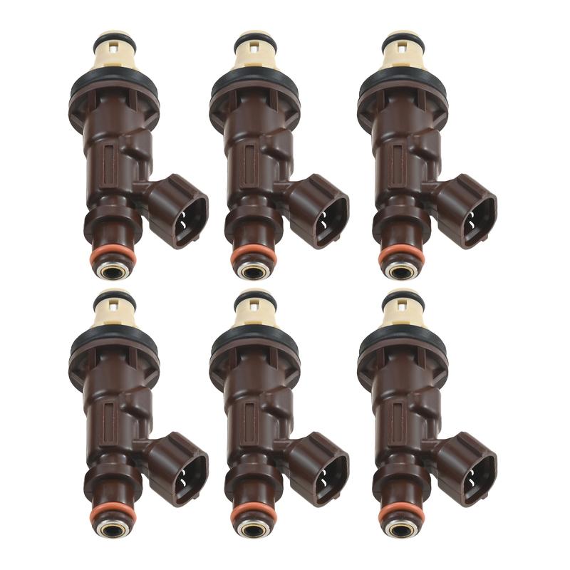 6Pcs Car Fuel Injector23209-62040 23250-62040 2320962040,For 1999-2002 Toyota 4Runner V6 3.4L/1999-2004 Toyota Tacoma V6 3.4L