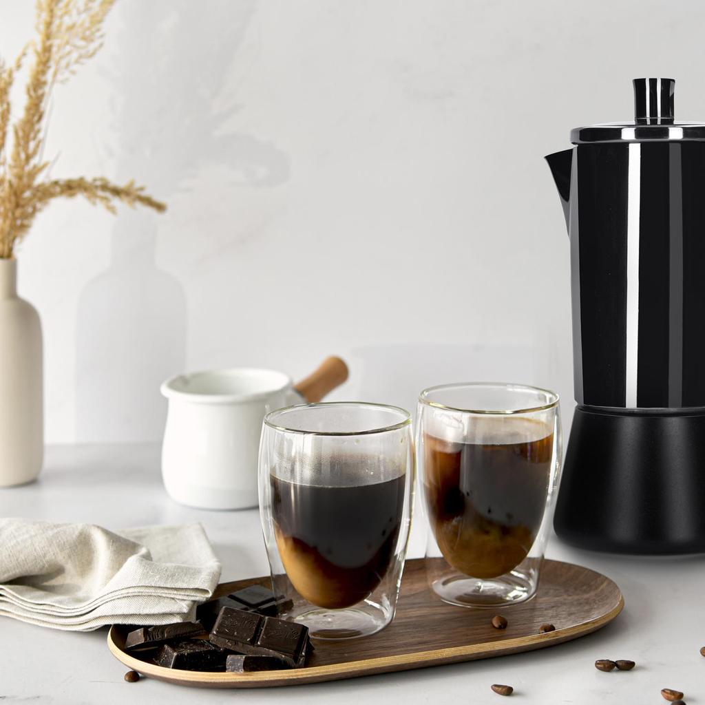 Lise Duka Double Wall Espresso Glasses Set