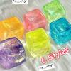 1-3Pcs Maltose Ice Cube Stress Squeeze Toy Decompression Vent Fidget Toy Stress Ball Anti Stress Toys Slow Rebound Squishy Toy