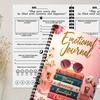 A5 Emotional Diary: Gratitude & Happiness Journal for Daily Self-Care and Optimism, Portable Coil-bound Notebook
