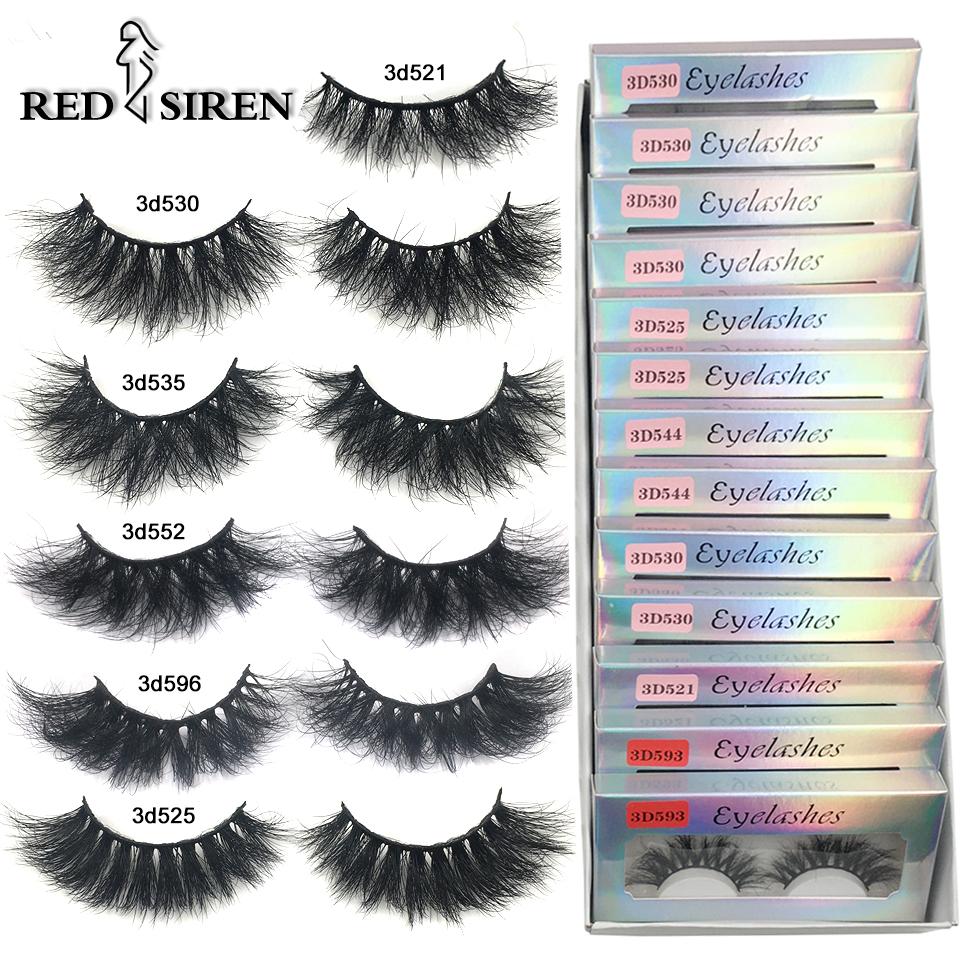 Wholesale Lashes Mink Fluffy Natural Eyelashes 5/10/30/50 Wholesale Items Make Up 3d Mink Lashes