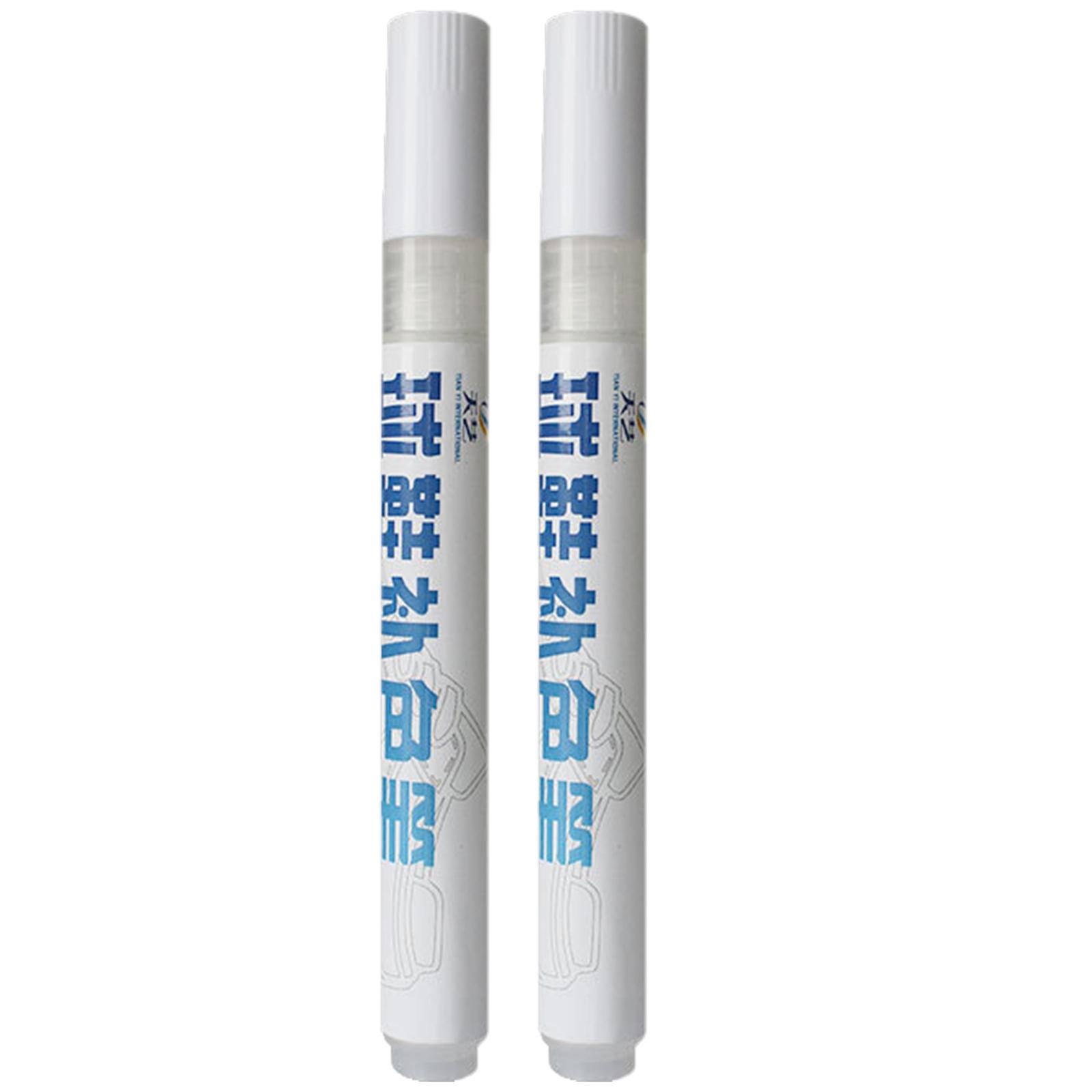 

2 шт. Ручка для ремонта кроссовок, Маркер для отбеливания кроссовок, Ручка для ремонта обуви, Быстросохнущая ручка для ремонта обуви, Отбеливание, Чистка белый