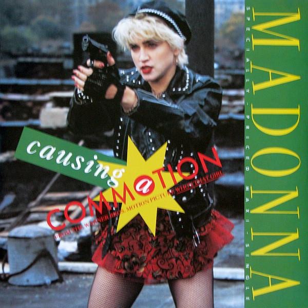 Виниловая пластинка MADONNA Causing A Commotion 9207620 Sire 1987 Канада Танцевальная Электроника Б/у