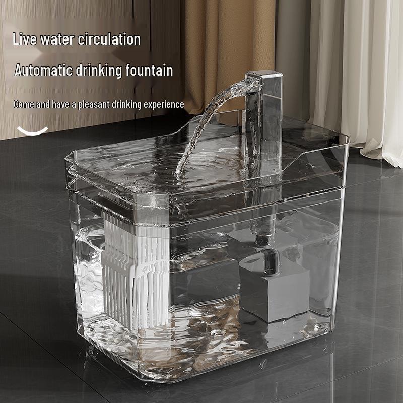 Automatischer Katzen- und Hunde-Trinkbrunnen: Intelligenter Zirkulierender Spender & Reiniger