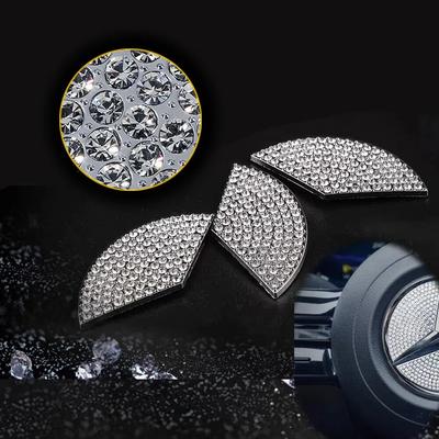 Auto LOGO Obtisky na volant Bling Obtisky pro Mercedes Benz CE GLC Class W205 W206 W213 X253