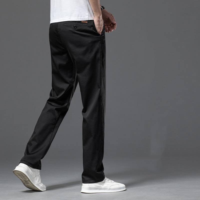 

Мужские брюки карго большого размера, повседневные свободные прямые брюки, хлопковые длинные брюки, карманы на молнии, мужские брюки джоггеры 5XL 28