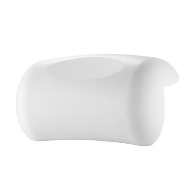 Bath Bath Pillow with Suction Bath Accessories Pillow, Cup, Waterproof, Non-Slip, Mold-Resistant, (White)