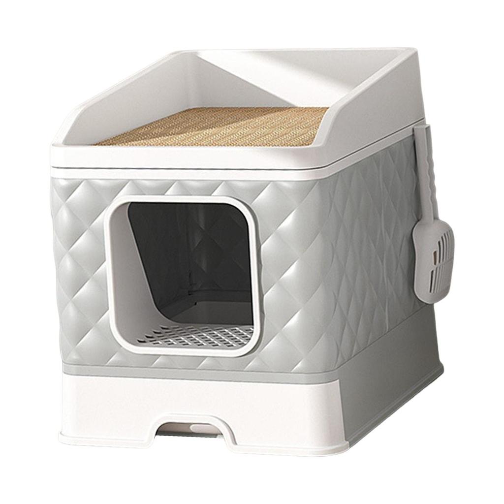 Cat Foldable Large Capacity Toilet for Small and Cats