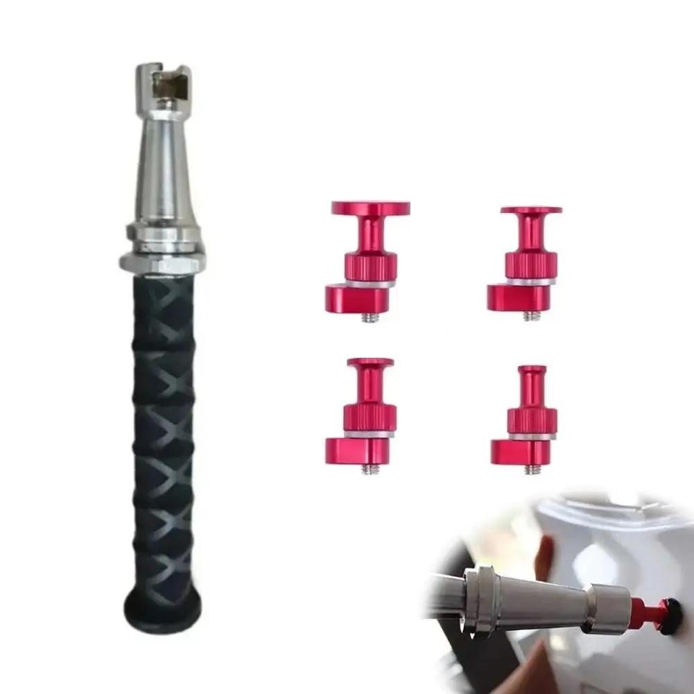 NUOVO 27-38CM Martello a Tirare Telescopico Piccolo Integrato Strumento di Tiraggio Anti-Ghiaccio per Grandine Auto Martello Mini Scivolante per Ammaccature Riparazione Martello Se B6M9