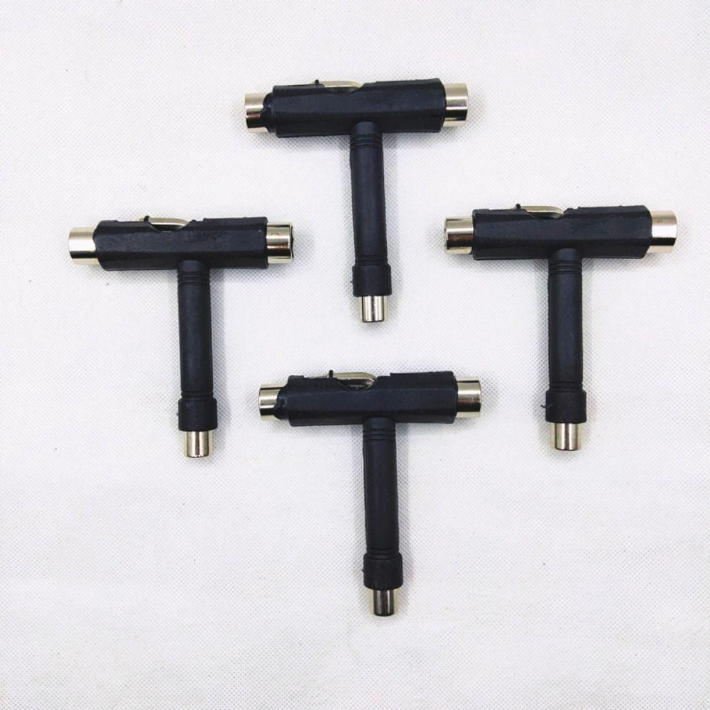 All in One Roller Skate T Tool T Shape Skateboard Repair Tool Skateboard Wrench Outdoor Sports