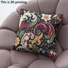Vintage Paisley Floral Pillow Covers Pattern Cushion Cover Suitable for Sofa Bedroom Car Pillow Cover