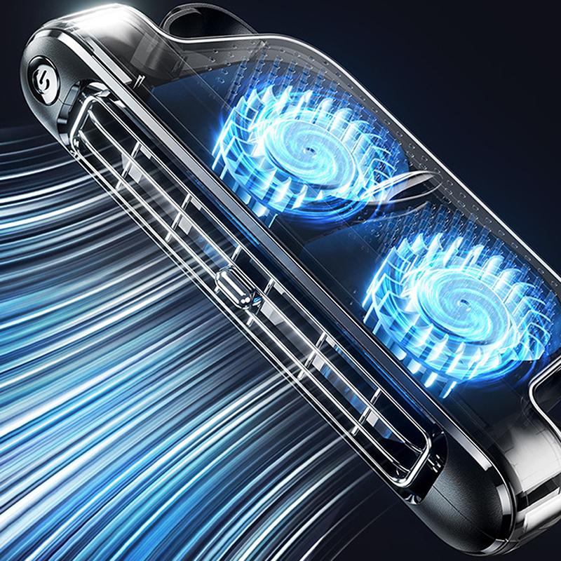 Портативный электрический вентилятор для охлаждения сидений в автомобиле — фото 7