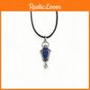 Lantern Pendant Necklace With Zinc Alloy Charms For Gothic Style Men Women