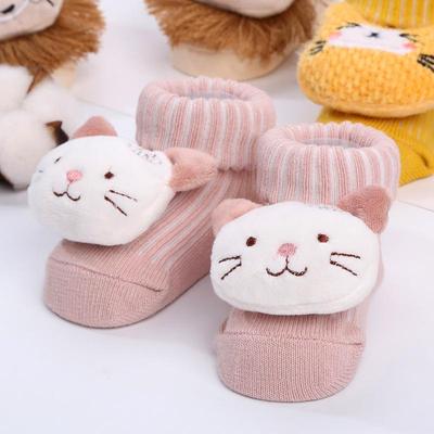 New Cute Baby Cartoon Animal 3D Doll Socks Cotton Soft Socks for Newborn Infant Baby Girl Boy Socks Knitted Socks Baby