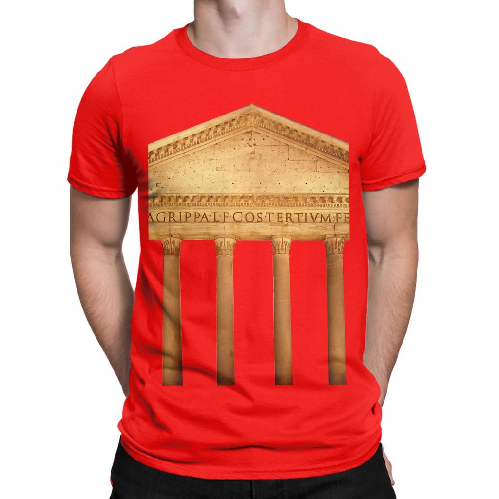 Pantheon Rome Funny 100 Cotton Tshirt Pantheon Tops Tees For Unisex
