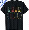 Bowling Bowler Sports Bowling Team Pin Gift Tshirt Custom Printed Graphic T Shirts Unisex Clothes Funny Shirt