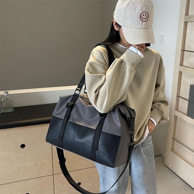 Travel bag Lightweight short trip Travel handbag Men's and women's yoga sports fitness bag Storage duffel bag