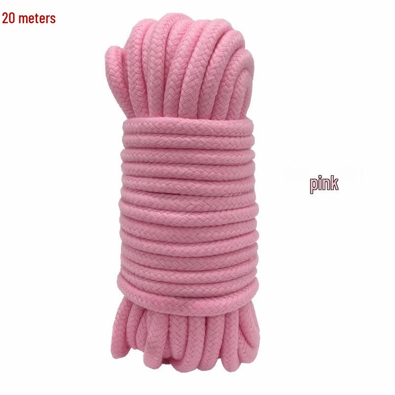 10m Cotton Rope for SM Training & Couples' Erotic Restraint