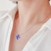 Lanterna Swallow Silhouette Necklace (8colors)