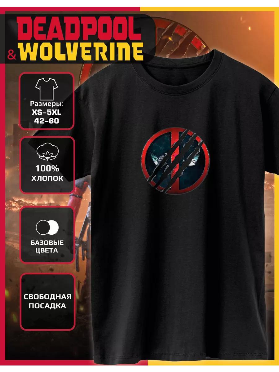 

Deadpool Wolverine Print T-shirt 3XL