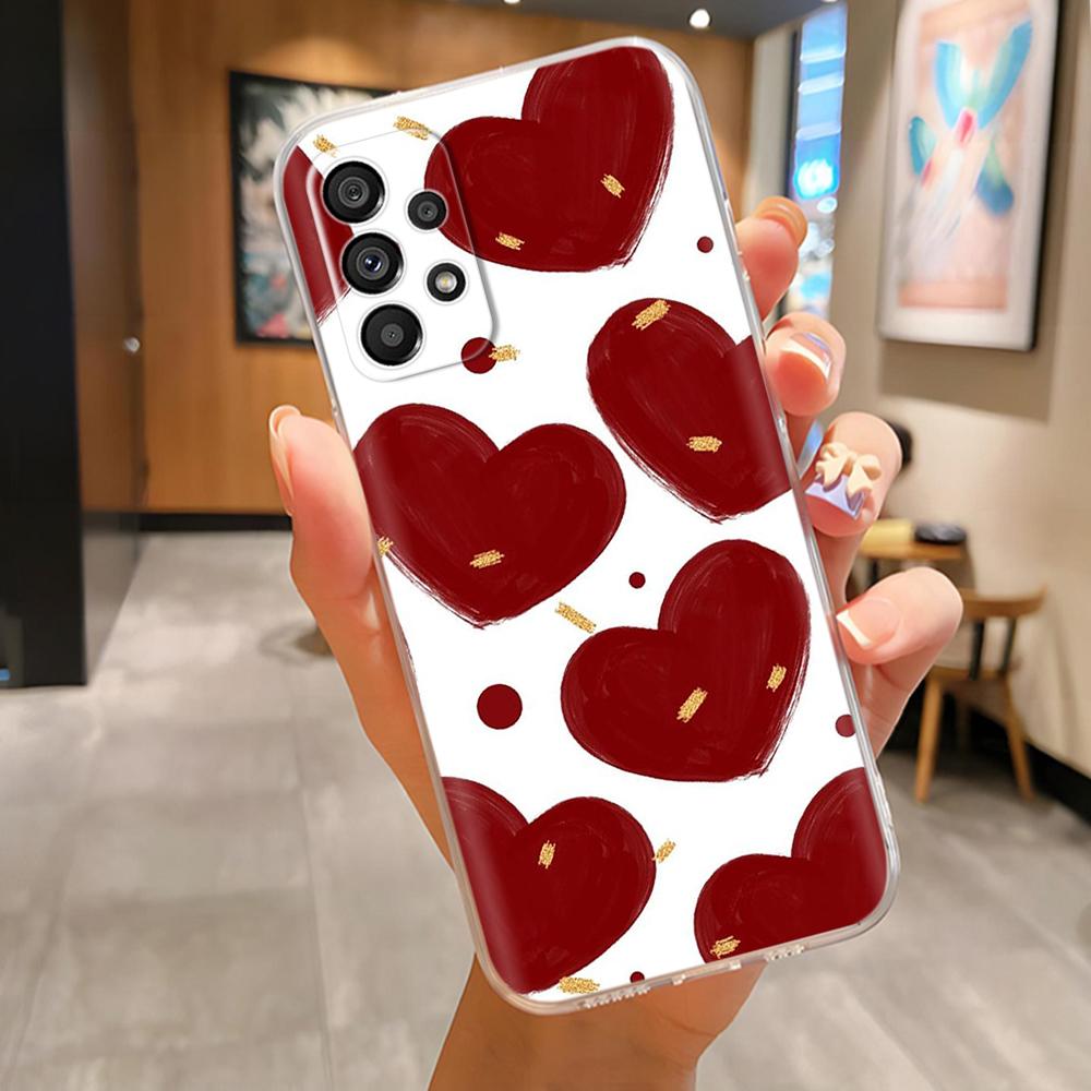 A73 A53 5G Case For Samsung A73 5G Case Soft Cute Cartoon Painted Back Cover For Samsung Galaxy A73 A53 5G Case Phone Cover Etui