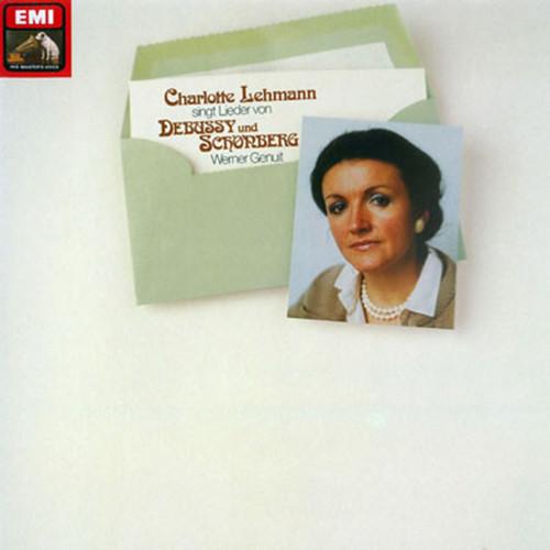 

LP Record DEBUSSY SCHNBERG CHARLOTTE LEHM Charlotte Lehmann Singt Lieder Von 06546356 His Masters Vo 1981 Germany Classical Used
