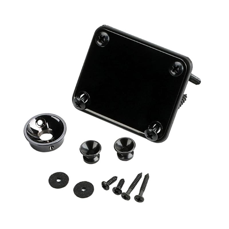 Professional Upgrade Set For Guitars Including Durable Reinforcement Plate And Strap Buttons