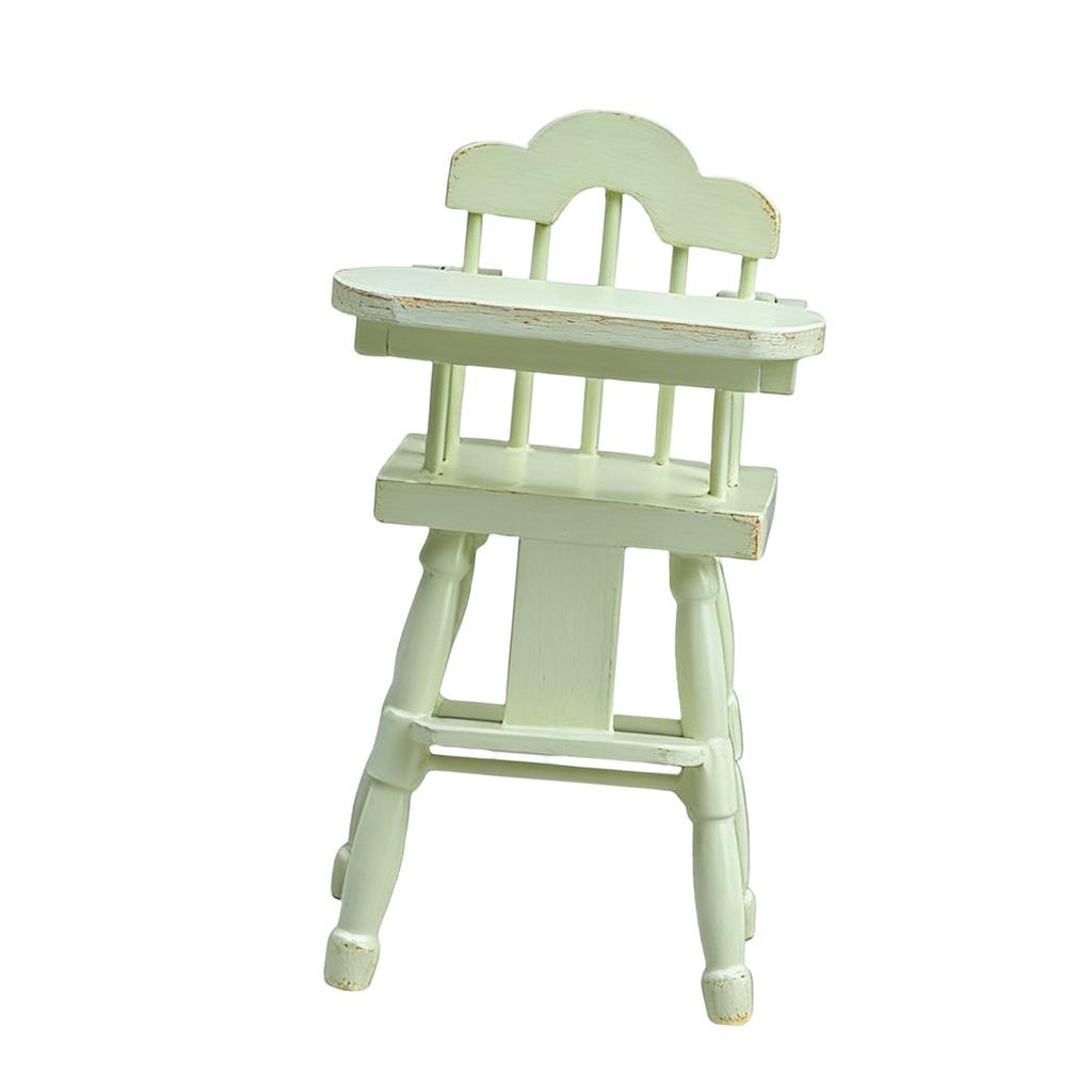 Miniature Baby Crib 1:12 Scale Dollhouses Furniture Nursery Bed Wooden Mini Cradle Dollhouses Accessories House Bed