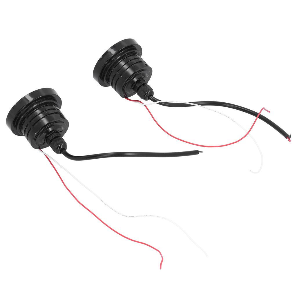 30W 2,5in Nebelscheinwerfer vorne IP65 Wasserdicht 1200LM LED Universell Weißes Licht Äußerer Ring 12V