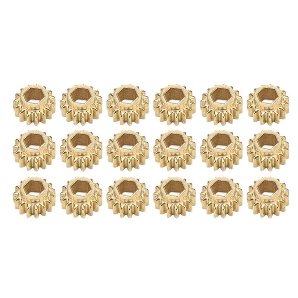 

18pcs Gold Color Tuning Peg Gears Metal Construction Guitar Parts Guitar Tuning Gears Guitar
