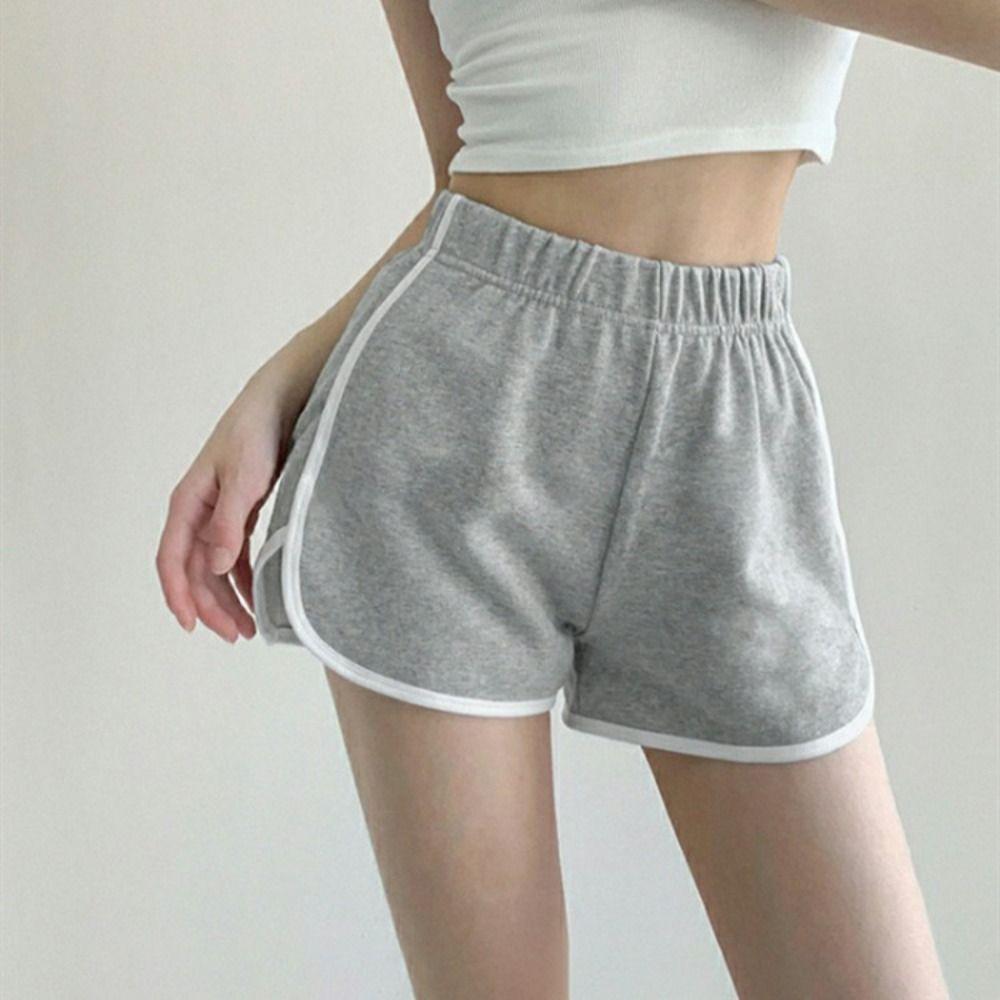 Loose Sport Shorts Fitness Yoga Shorts for Women Soft Wide Leg Shorts  Running