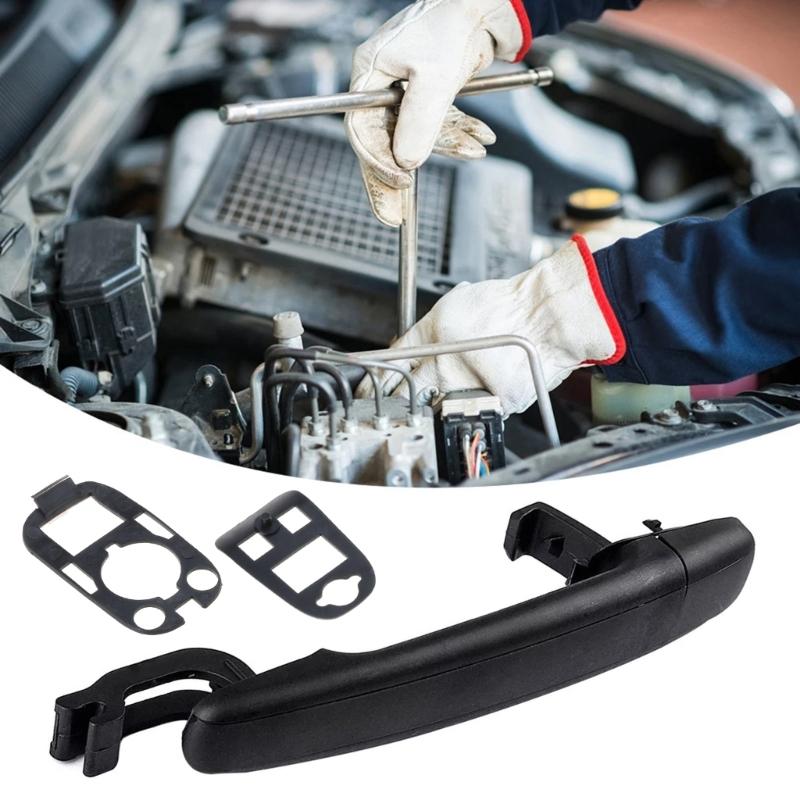 Sturdy Car Door Handle Frame Waterproof Cover Accessories For 9101.W8 9101W8 9101.W2 9101W2 Enhances Vehicle Appearance