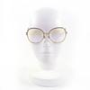 Gafas CHANEL Impecables Marca COCO Forma Redonda Denim dorado Mujer 2218-S Usado