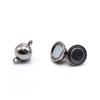 Round Ball Clasp 8mm Colorful Alloy Couple Attraction Ball Clasps for Jewelry Bracelet Clasp Buckle