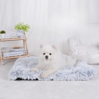 Plush Square Mat Cat Blanket Deep Sleep Warm Nest Pet Nest Dog Bed Winter Pet Bed