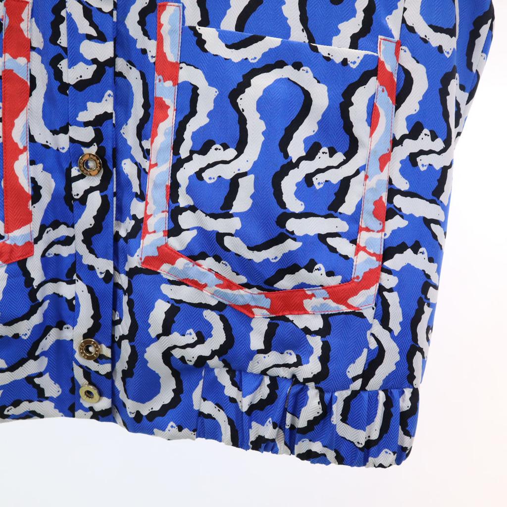 KENZO 100% silk Overall handle No color jacket 38 Bluish Women Used