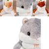 Cozy Hamster Lounger Back Pillow Plush Pp Cotton For Better Lumbar Support